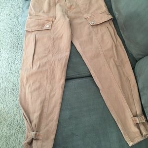 Forever 21 Denim Buckle Ankle Jeans